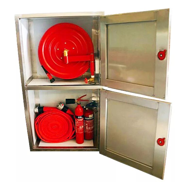 Шкаф пожарный Grundfos Fire Systems. "Блок пожарных кранов 635900". Водокольцевая катушка пожарного крана. Пожарный шкаф для рукава 30 метров.