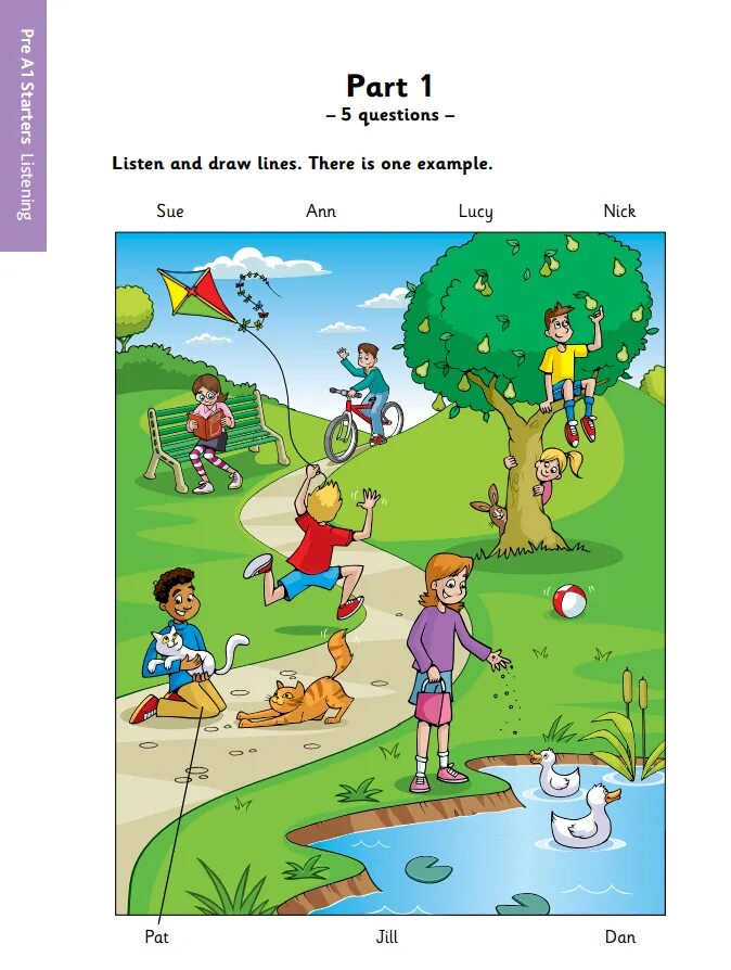 Week part 1. Аудирование starter. starters listening part 1. yle starter задание. starters cambridge exam.