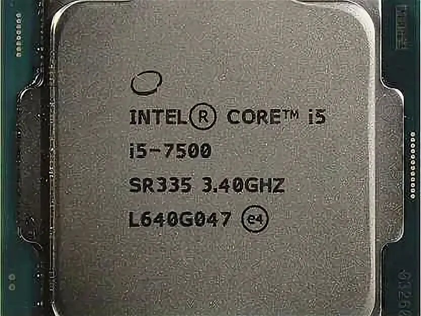 Процессор intel core i3 7300