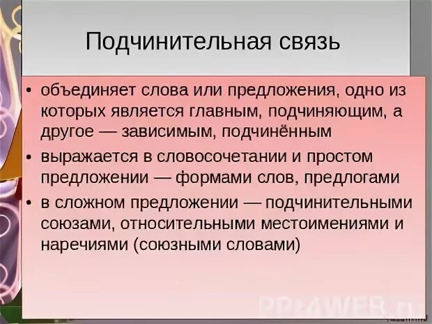 Союзная подчинительная связь это. Подчинительная связь посетить музей.