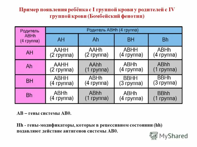 Отрицательный резус редкий