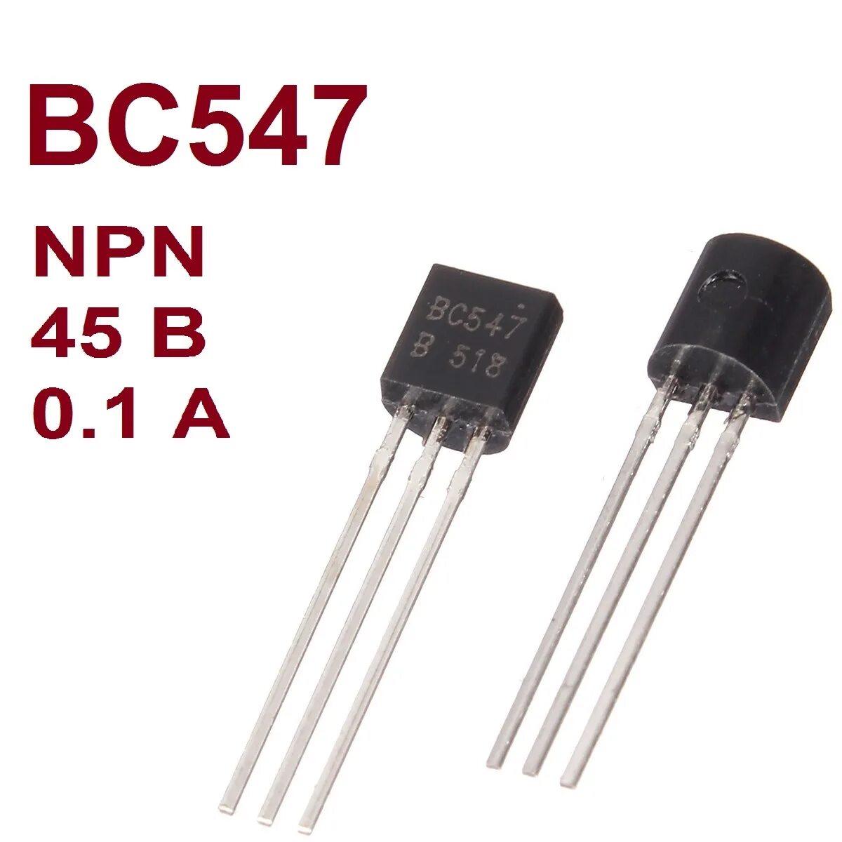 Русс 547. Bc557 bc547. Bc547b, транзистор NPN 45в 0.1а 0.5Вт [to-92 Ammo]. Bc547 to-92. Bc547 корпус.