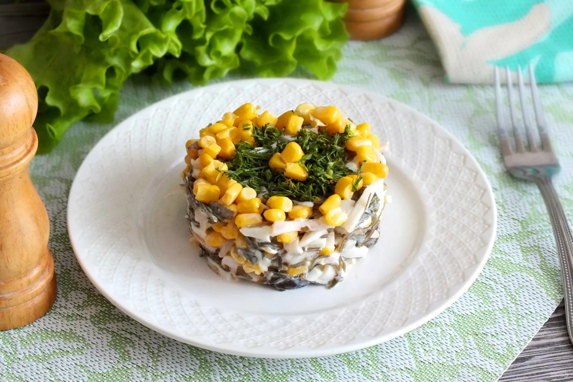 Рецепт кукурузного салата