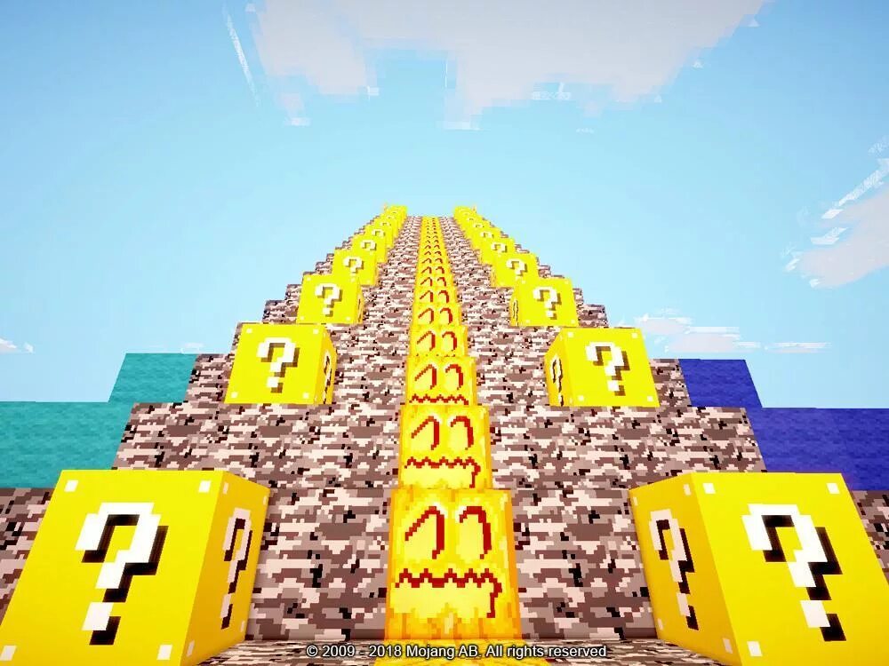 Lucky block map