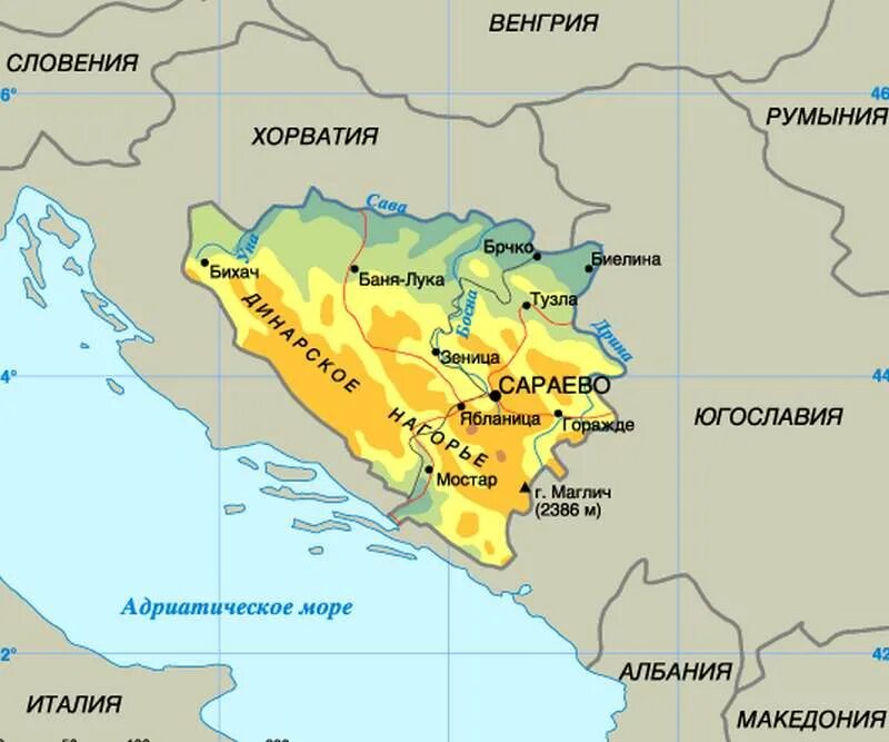 В какой стране находится сараево