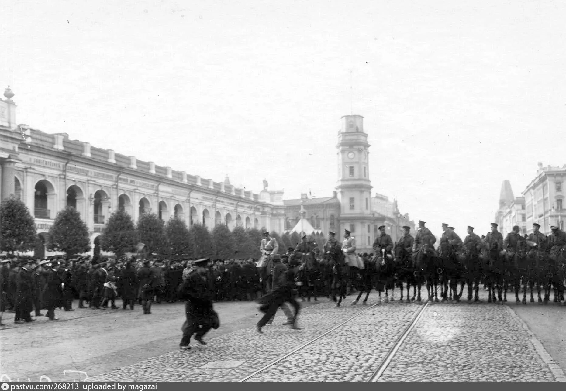 Расстрел на Невском проспекте 1905. Петербург после революции