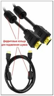 Hdmi с ферритовыми кольцами