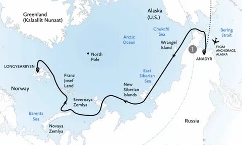 Проложить морской маршрут на карте