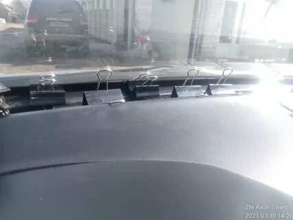 Воздуховоды лобового стекла