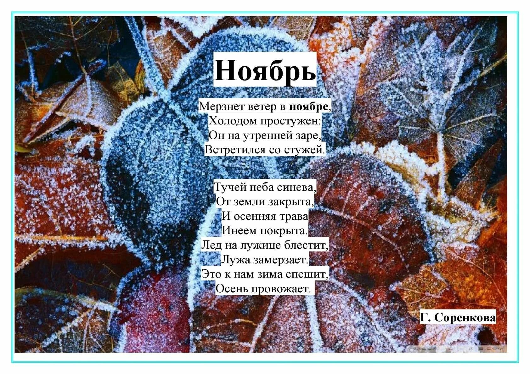 План текста пришла зима с севера подул