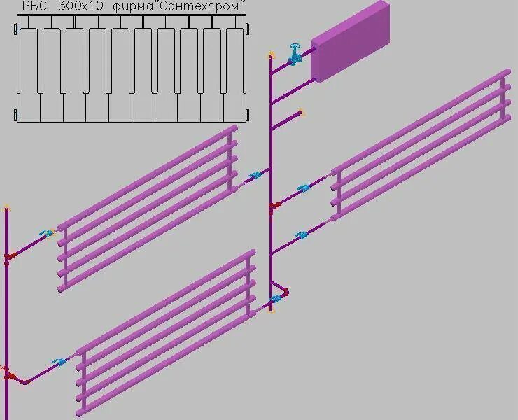 Схема подключения регистр отопления из труб. Схема сварки регистра отопления. Секционный регистр отопления РСП. Схема подключения регистра отопления.