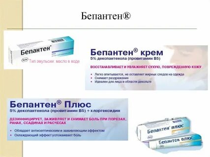 Бепантен свечи инструкция