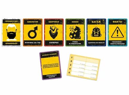 Настольная игра бункер