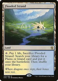 Lands flooded