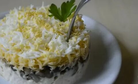 Салат с курицей огурцом яйцом нежность