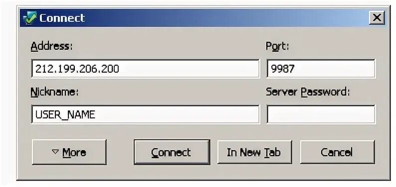 Address nickname