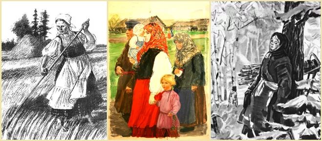 Некрасовская тема. Карабиха картины. Некрасовская тема. Некрасовская тема. А.