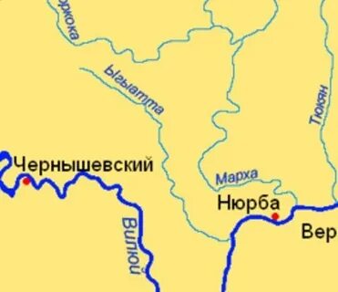 Река в якутии 6 букв на а