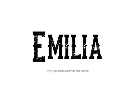 Емилия имя