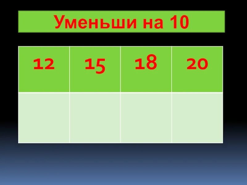 Уменьши на 2 1 класс. Три уменьши на 3. Уменьшить на 3. Уменьши 10 на 1.