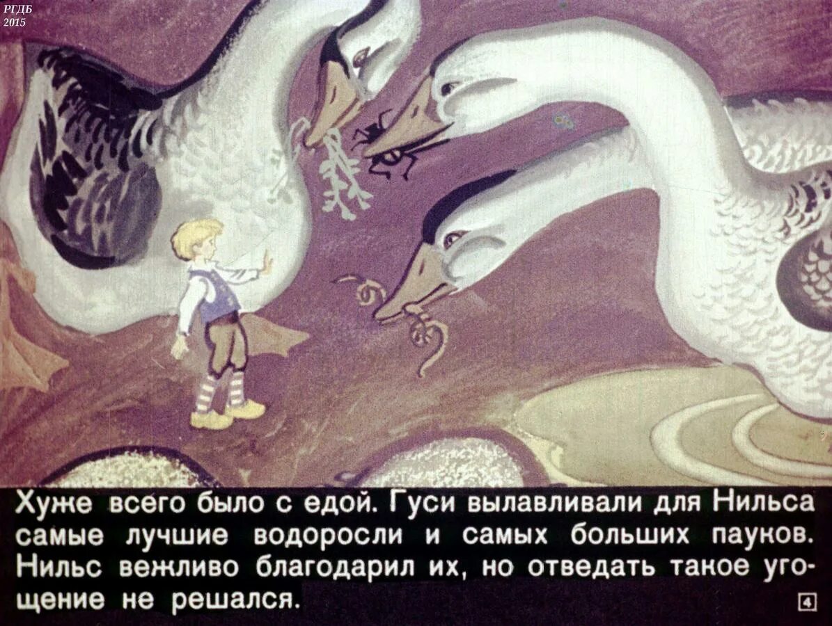 Гуси в лапландии