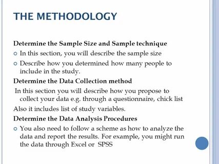 How sample
