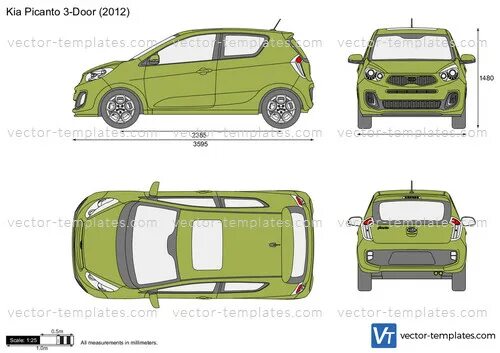 Kia Picanto 3 габариты. Kia Picanto 2012 габариты. Kia 3 двери Picanto Размеры. Габариты Киа Пиканто 1. Kia picanto размеры