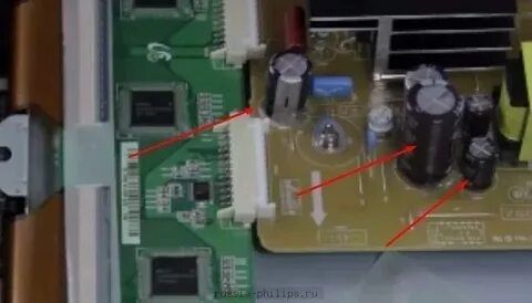 Телевизор филипс моргает индикатор