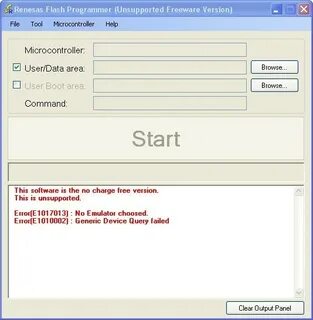 C flashing
