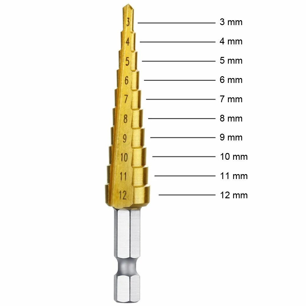 Ступенчатый диаметр. Сверло ступенчатое набор из 3шт."maximum" (+3сверла фрезер.). Сверло ступенчатое (3-12 мм; HSS tin; ц/х) SDW Tools dm00312. Сверло ступенчатое набор из 3шт. "Skole". Набор сверло ступенчатое 4-12, 4-20, 4-32мм vertextools.