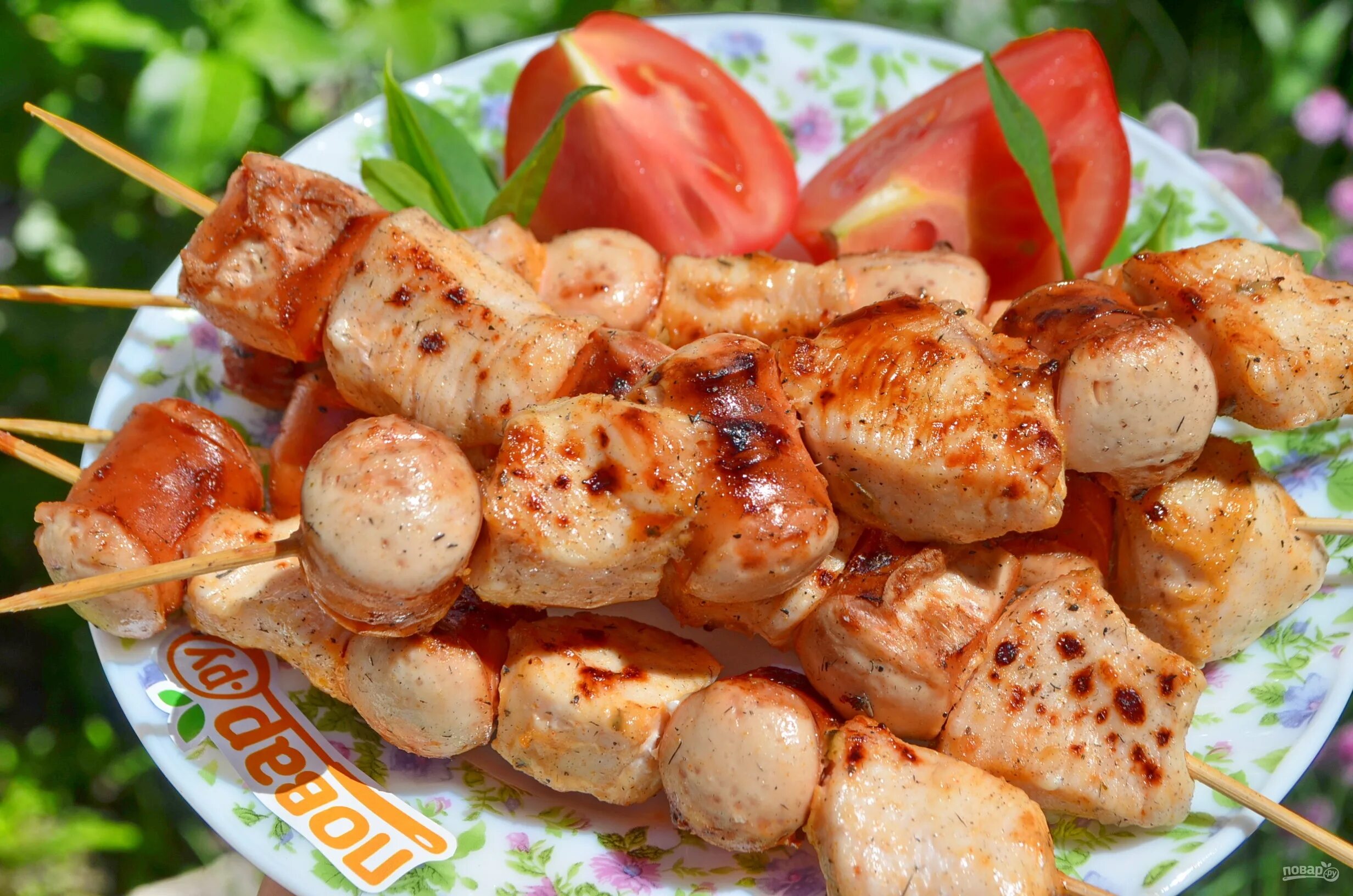 Куриные шашлычки рецепты