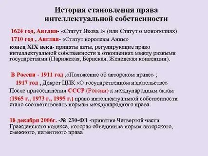 Право собственности история возникновения