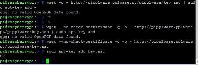 Apt key add