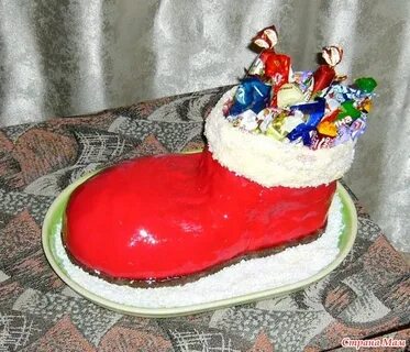 Торт сапожки