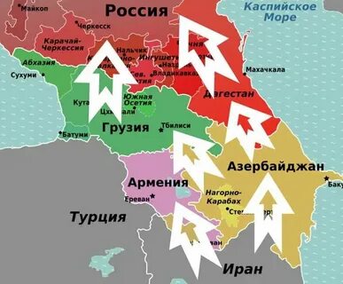 Азербайджан границы