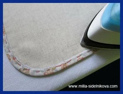 Как правильно обработать косой бейкой