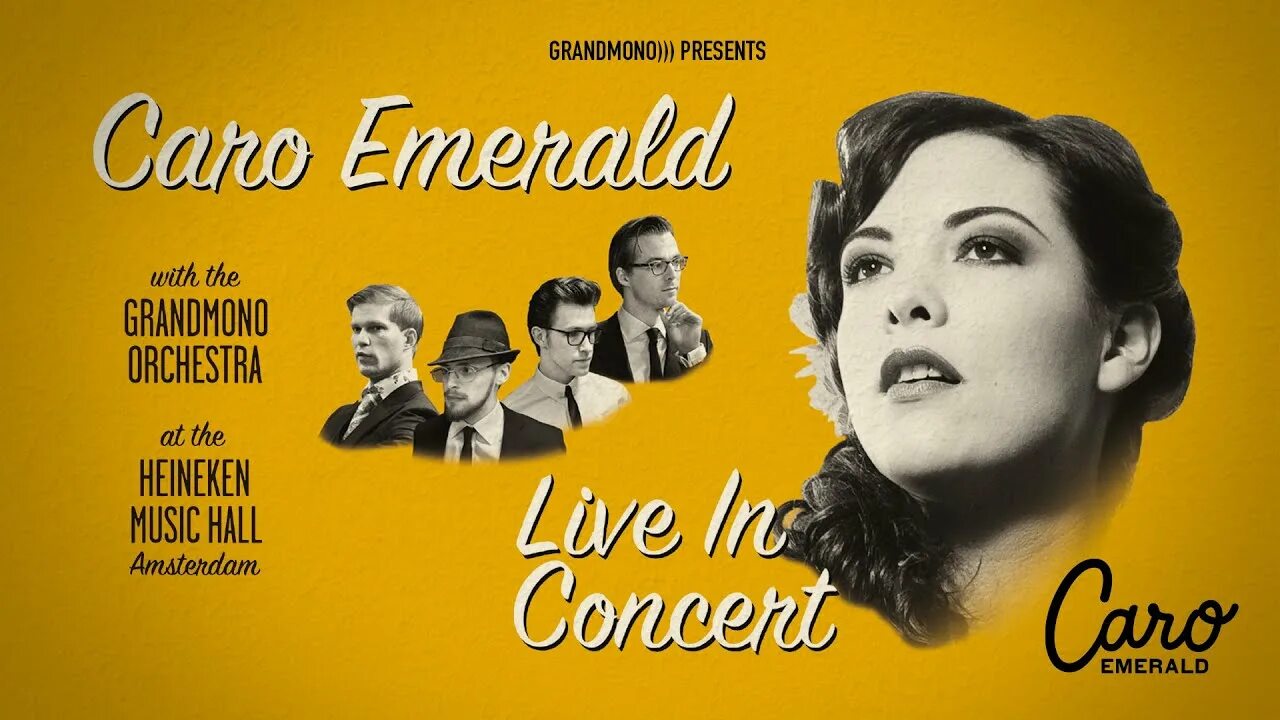 Emerald lives. Caro Emerald 2022. Caro Emerald Live. Caro Emerald with the Grandmono Orchestra. That man Caro Emerald.