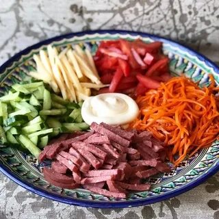 Салат калейдоскоп рецепт