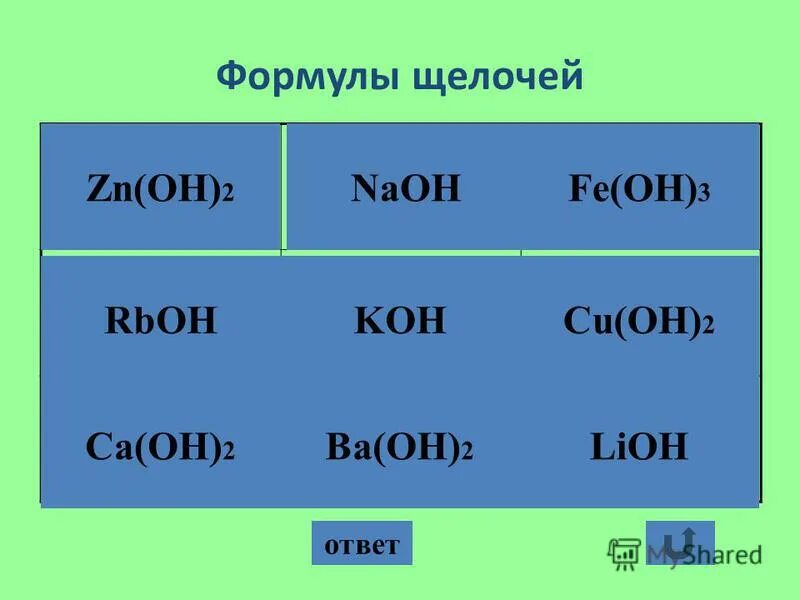 Lioh название соединения