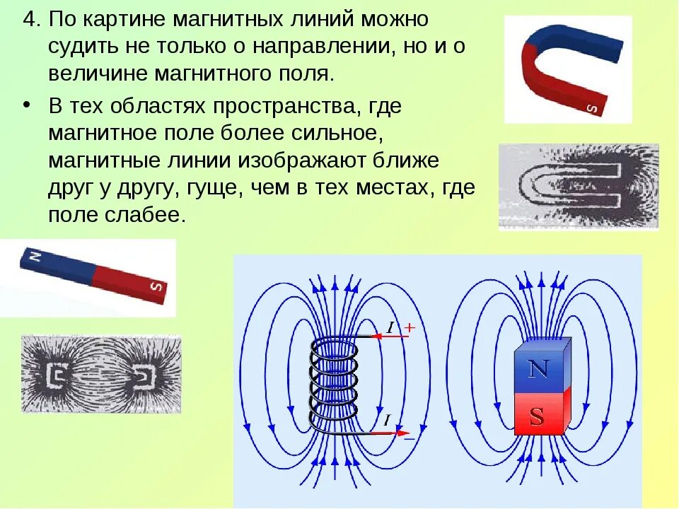 От чего зависит направление магнитного поля. Магнитные силовые линии или линии магнитной индукции. магнитные линии постоянного магнита. направление движения магнита электромагнитной индукции. магнитное поле постоянный магнит и его полюса.