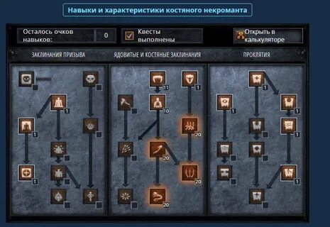 Некромант топ билд