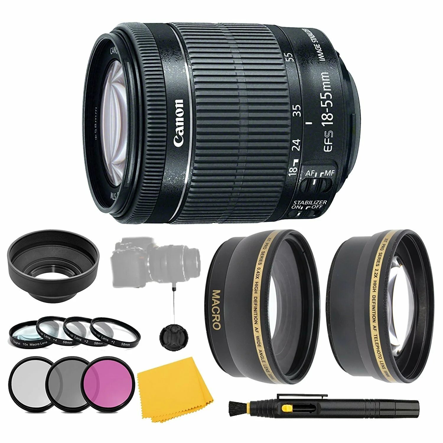 Canon 18 55 STM. Canon EF-S 18-55mm f/3.5-5.6. EF-S 18-55mm f/3.5-5.6 is STM. Canon EF-M 18-55mm f/3.5-5.6 is STM.