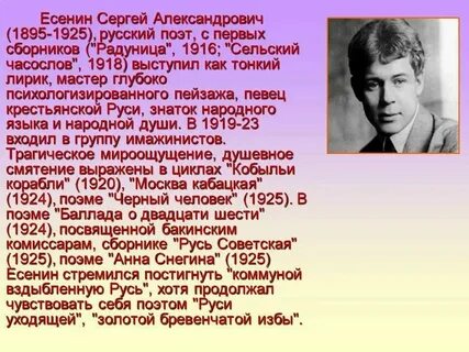 Индекс есенина 4