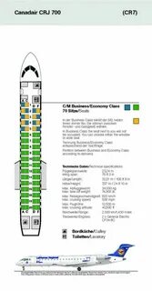 Crj 200 схема салона