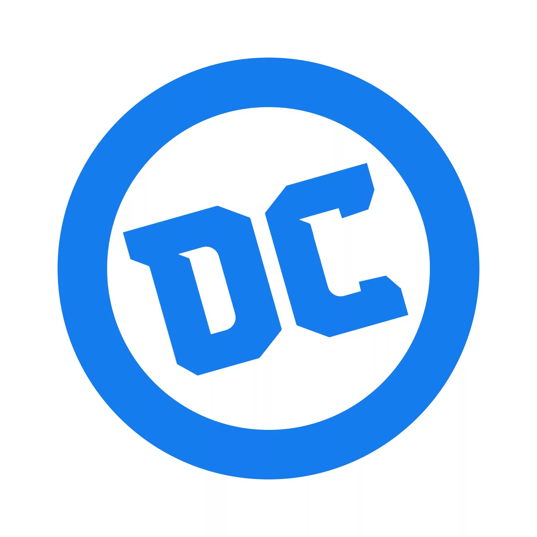 DC логотип. Значок DS. Символы DC. DC логотип на прозрачном фоне.