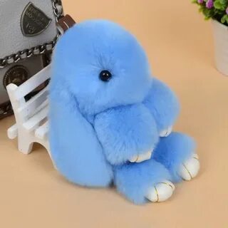 Пушистый заяц игрушка