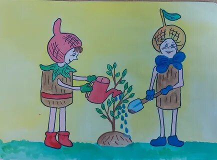 Эколята дошколята рисунок