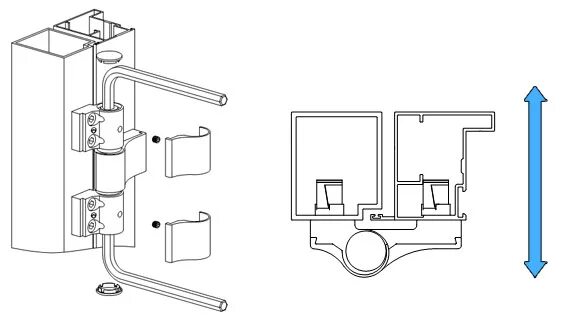 профиль алютех для распашных ворот. отрегулировать распашные ворота. ворота распашные s=2000мм, н=1800мм. комплект распашных ворот вл1024. сборка петель 3ah67 алютех.