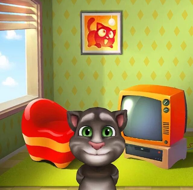 Где где есть где говорящий том. Talking Tom. My talking Tom 1. Talking Tom игра 2010. Том 2013.