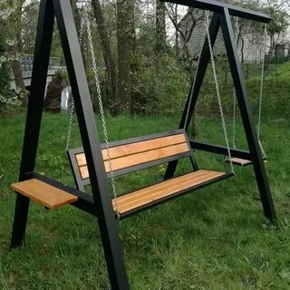 Качеля из металла